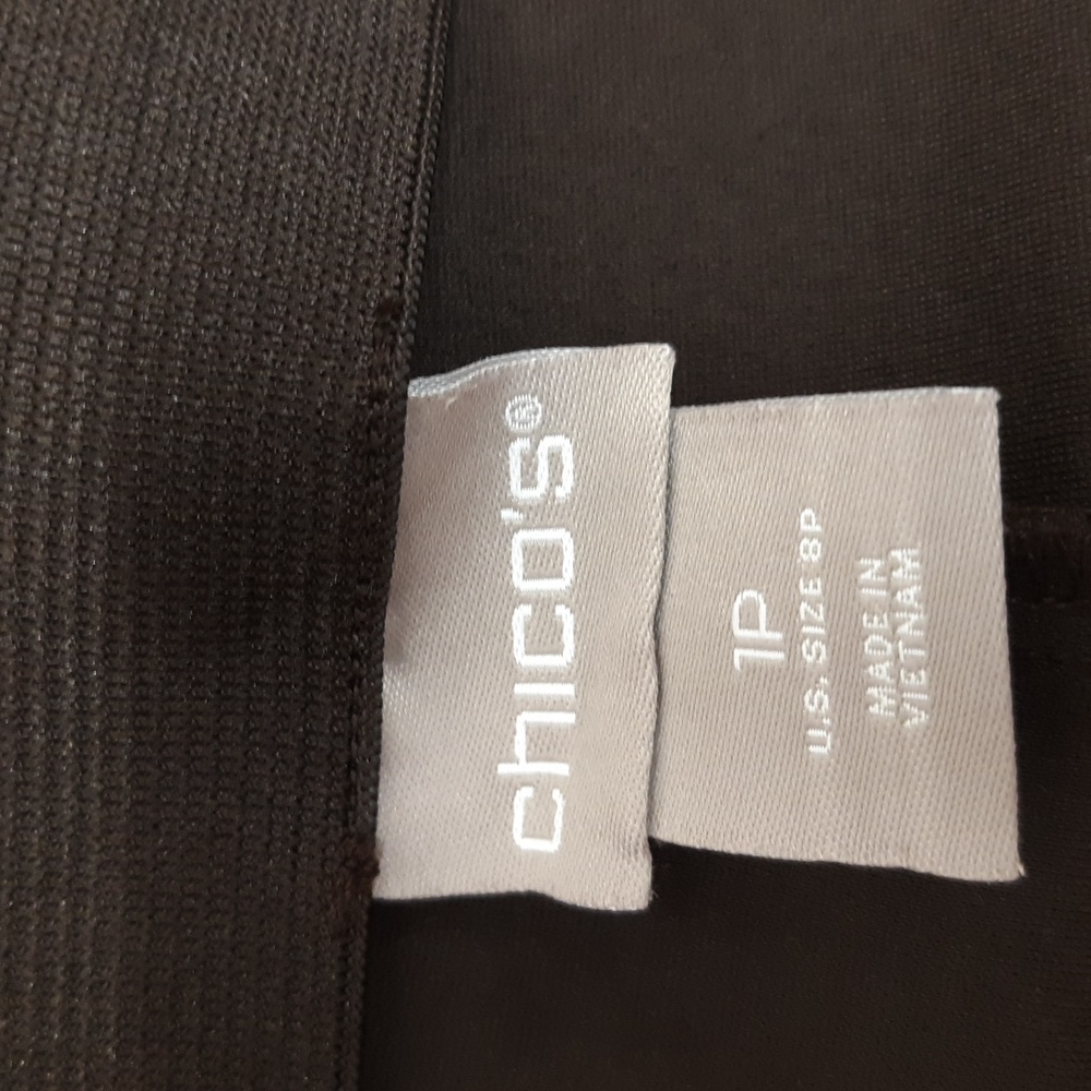Chico's Dark Brown Knit Pants - Picture 6 of 7